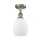 Innovations Lighting Eaton 1 Light Semi-Flush Mount Part Of The Ballston Collection 516-1C-SN-G81