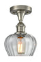 Innovations Lighting Fenton 1 Light Semi-Flush Mount Part Of The Ballston Collection 516-1C-SN-G92-LED