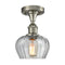 Innovations Lighting Fenton 1 Light Semi-Flush Mount Part Of The Ballston Collection 516-1C-SN-G92