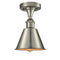 Innovations Lighting Smithfield 1 Light Semi-Flush Mount Part Of The Ballston Collection 516-1C-SN-M8