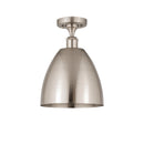 Innovations Lighting Ballston Dome 1 Light" Semi-Flush Mount 516-1C-SN-MBD-9-SN