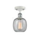 Innovations Lighting Belfast 1 Light Semi-Flush Mount Part Of The Ballston Collection 516-1C-WPC-G104