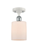 Innovations Lighting Cobbleskill 1 Light Semi-Flush Mount Part Of The Ballston Collection 516-1C-WPC-G111-LED