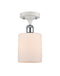 Innovations Lighting Cobbleskill 1 Light Semi-Flush Mount Part Of The Ballston Collection 516-1C-WPC-G111-LED