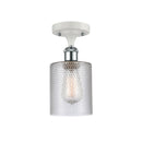 Innovations Lighting Cobbleskill 1 Light Semi-Flush Mount Part Of The Ballston Collection 516-1C-WPC-G112