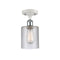 Innovations Lighting Cobbleskill 1 Light Semi-Flush Mount Part Of The Ballston Collection 516-1C-WPC-G112