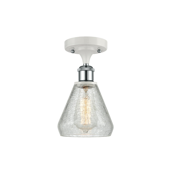 Innovations Lighting Conesus 1 Light Semi-Flush Mount Part Of The Ballston Collection 516-1C-WPC-G275