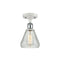 Innovations Lighting Conesus 1 Light Semi-Flush Mount Part Of The Ballston Collection 516-1C-WPC-G275