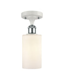 Innovations Lighting Clymer 1 Light Semi-Flush Mount Part Of The Ballston Collection 516-1C-WPC-G801-LED