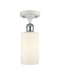 Innovations Lighting Clymer 1 Light Semi-Flush Mount Part Of The Ballston Collection 516-1C-WPC-G801-LED