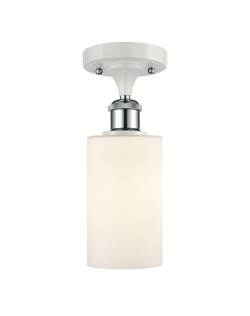 Innovations Lighting Clymer 1 Light Semi-Flush Mount Part Of The Ballston Collection 516-1C-WPC-G801-LED