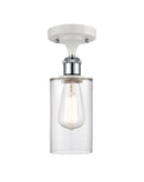 Innovations Lighting Clymer 1 Light Semi-Flush Mount Part Of The Ballston Collection 516-1C-WPC-G802-LED