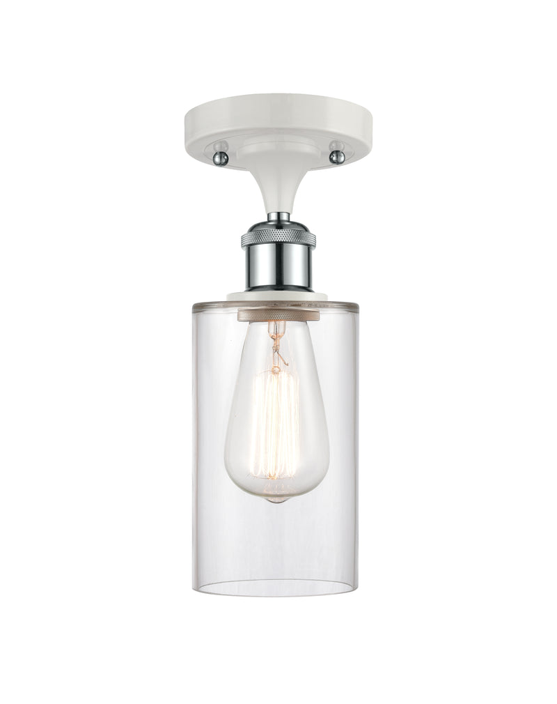 Innovations Lighting Clymer 1 Light Semi-Flush Mount Part Of The Ballston Collection 516-1C-WPC-G802-LED