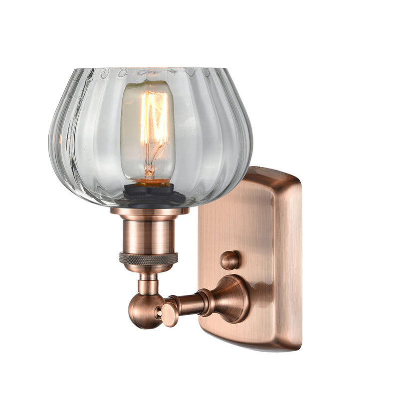 Innovations Lighting Fenton 1 Light Sconce Part Of The Ballston Collection 516-1W-AC-G92