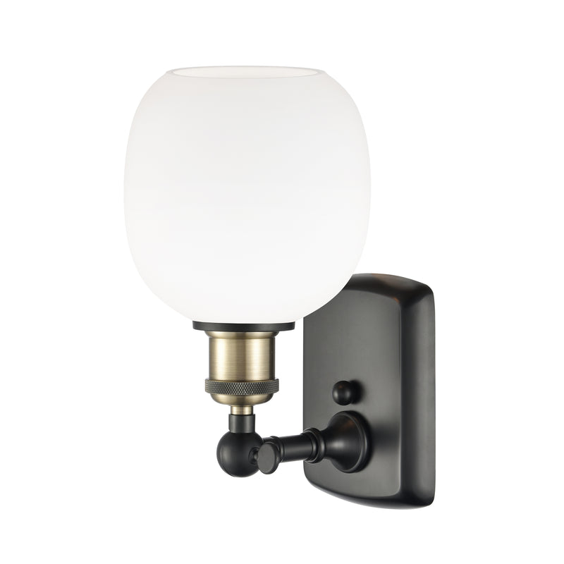 Innovations Lighting Belfast 1 Light Sconce Part Of The Ballston Collection 516-1W-BAB-G101