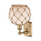 Innovations Lighting Farmhouse Rope 1 Light Sconce Part Of The Ballston Collection 516-1W-BB-G121-8RB