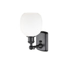 Innovations Lighting Belfast 1 Light Sconce Part Of The Ballston Collection 516-1W-BK-G101