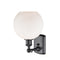 Innovations Lighting Athens 1 Light 8" Sconce 516-1W-BK-G121-8