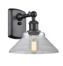 Innovations Lighting Orwell 1-100 watt 9 inch Matte Black Sconce  Clear glass   180 Degree Adjustable Swivels 5161WBKG132