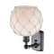 Innovations Lighting Farmhouse Rope 1 Light Sconce Part Of The Ballston Collection 516-1W-OB-G121-8RW-LED