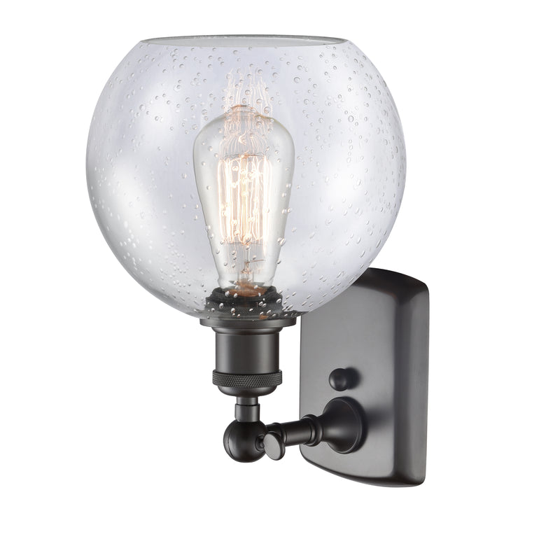 Innovations Lighting Athens 1 Light 8" Sconce 516-1W-OB-G124-8
