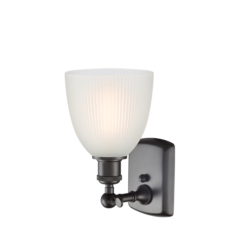 Innovations Lighting Castile 1 Light Sconce Part Of The Ballston Collection 516-1W-OB-G381