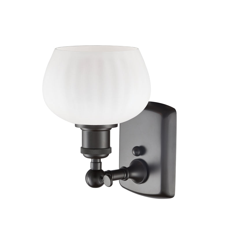 Innovations Lighting Fenton 1 Light Sconce Part Of The Ballston Collection 516-1W-OB-G91
