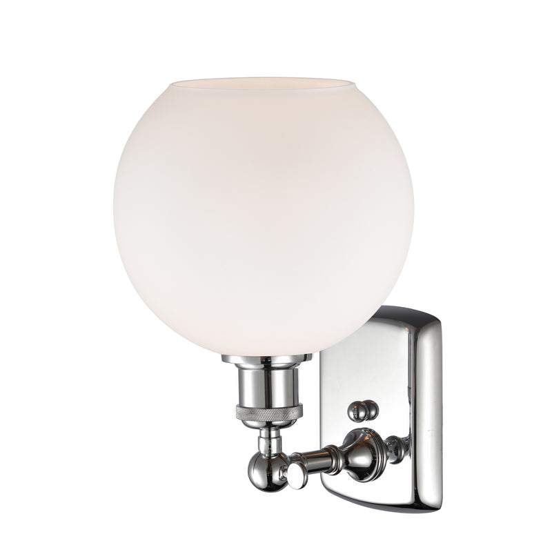Innovations Lighting Athens 1 Light 8" Sconce 516-1W-PC-G121-8-LED