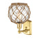 Innovations Lighting Farmhouse Rope 1 Light Sconce Part Of The Ballston Collection 516-1W-SG-G122-8RB