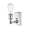 Innovations Lighting Bare Bulb 1 Light Sconce Part Of The Ballston Collection 516-1W-WPC