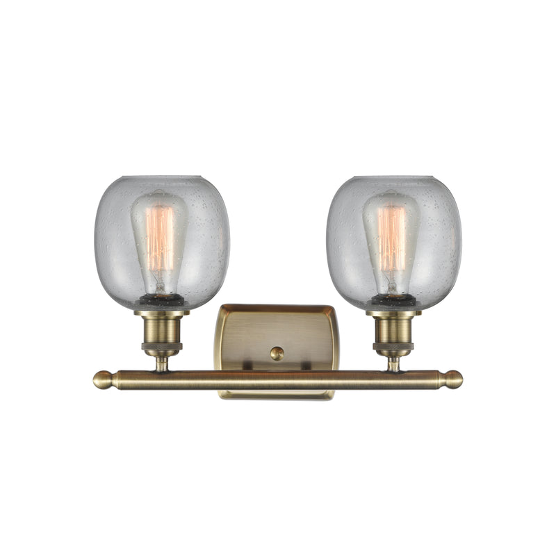 Innovations Lighting Belfast 2 Light Bath Vanity Light Part Of The Ballston Collection 516-2W-AB-G104