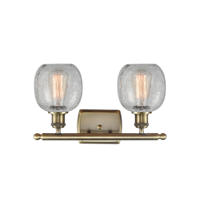 Innovations Lighting Belfast 2 Light Bath Vanity Light Part Of The Ballston Collection 516-2W-AB-G105
