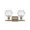 Innovations Lighting Deco Swirl 2 Light 16" Bath Vanity Light 516-2W-AB-G1213-6-LED
