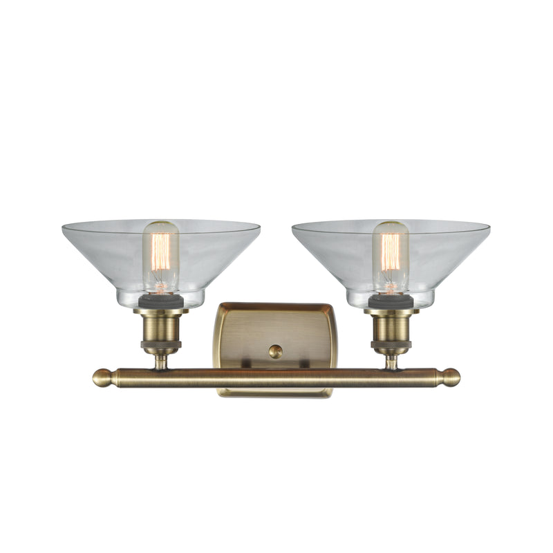 Innovations Lighting Orwell 2 Light Bath Vanity Light Part Of The Ballston Collection 516-2W-AB-G132