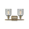 Innovations Lighting Caledonia 2 Light Bath Vanity Light Part Of The Ballston Collection 516-2W-AB-G257