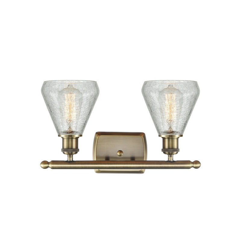 Innovations Lighting Conesus 2 Light Bath Vanity Light Part Of The Ballston Collection 516-2W-AB-G275