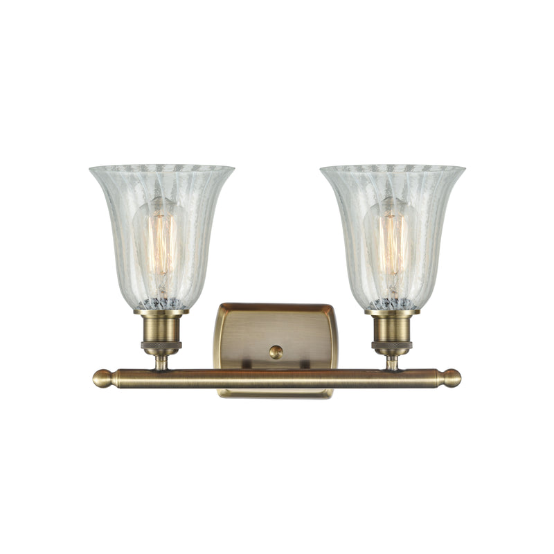 Innovations Lighting Hanover 2 Light Bath Vanity Light Part Of The Ballston Collection 516-2W-AB-G2811
