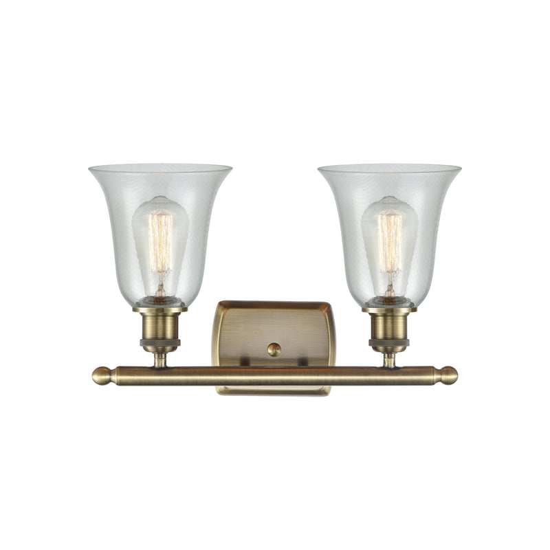 Innovations Lighting Hanover 2 Light Bath Vanity Light Part Of The Ballston Collection 516-2W-AB-G2812