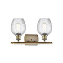 Innovations Lighting Salina 2 Light Bath Vanity Light Part Of The Ballston Collection 516-2W-AB-G292
