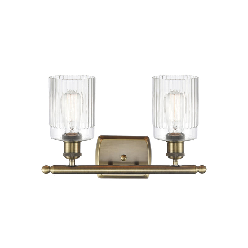 Innovations Lighting Hadley 2 Light Bath Vanity Light Part Of The Ballston Collection 516-2W-AB-G342