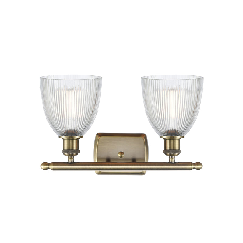 Innovations Lighting Castile 2 Light Bath Vanity Light Part Of The Ballston Collection 516-2W-AB-G382