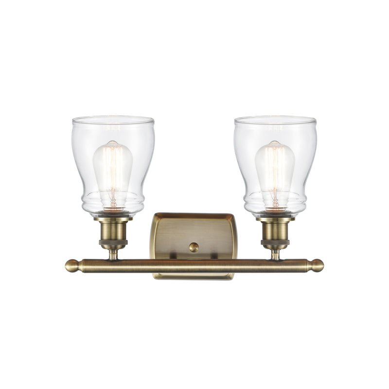 Innovations Lighting Ellery 2 Light Bath Vanity Light Part Of The Ballston Collection 516-2W-AB-G392