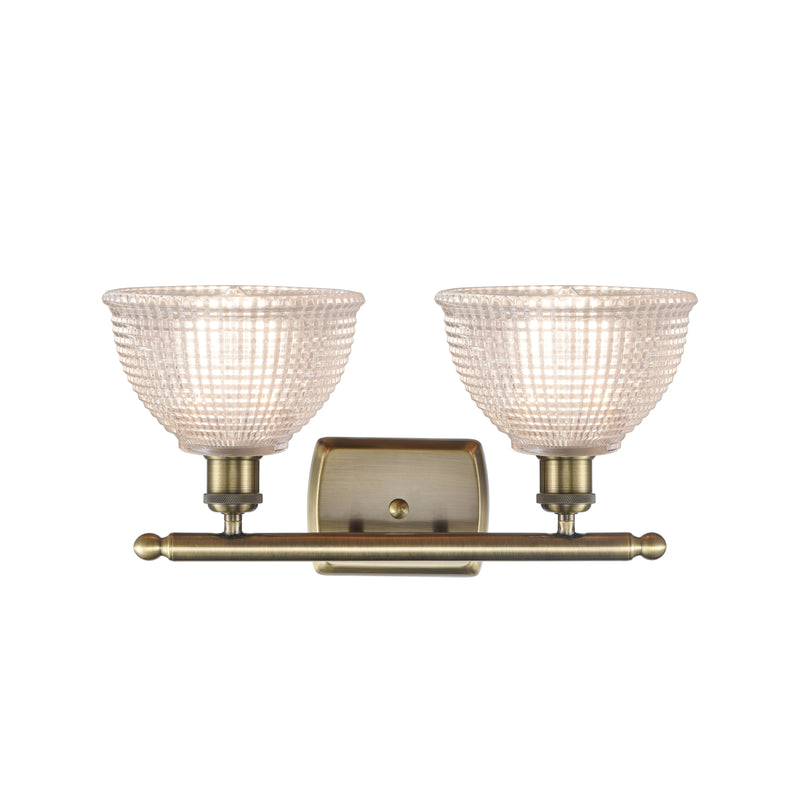 Innovations Lighting Arietta 2 Light Bath Vanity Light Part Of The Ballston Collection 516-2W-AB-G422