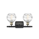 Innovations Lighting Deco Swirl 2 Light 16" Bath Vanity Light 516-2W-BAB-G1213-6-LED
