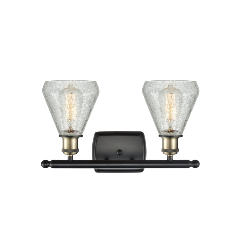 Innovations Lighting Conesus 2 Light Bath Vanity Light Part Of The Ballston Collection 516-2W-BAB-G275-LED