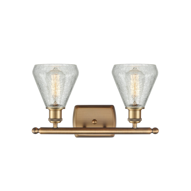 Innovations Lighting Conesus 2 Light Bath Vanity Light Part Of The Ballston Collection 516-2W-BB-G275