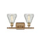 Innovations Lighting Conesus 2 Light Bath Vanity Light Part Of The Ballston Collection 516-2W-BB-G275-LED