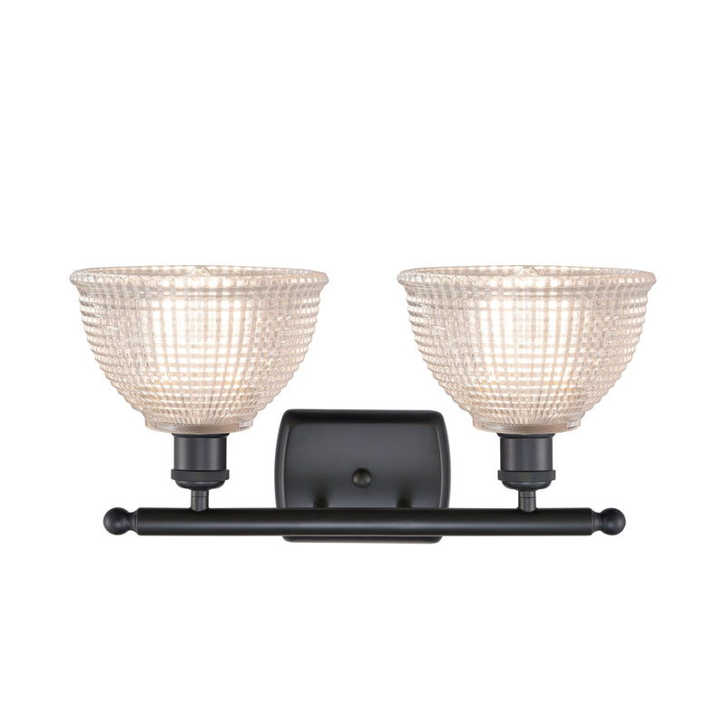 Innovations Lighting Arietta 2 Light Bath Vanity Light Part Of The Ballston Collection 516-2W-BK-G422