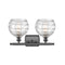 Innovations Lighting Deco Swirl 2 Light 16" Bath Vanity Light 516-2W-OB-G1213-8-LED