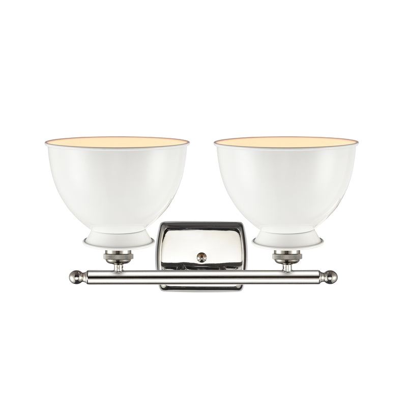 Innovations Lighting Adirondack 2 Light Bath Vanity Light Part Of The Ballston Collection 516-2W-PN-M14-W-LED